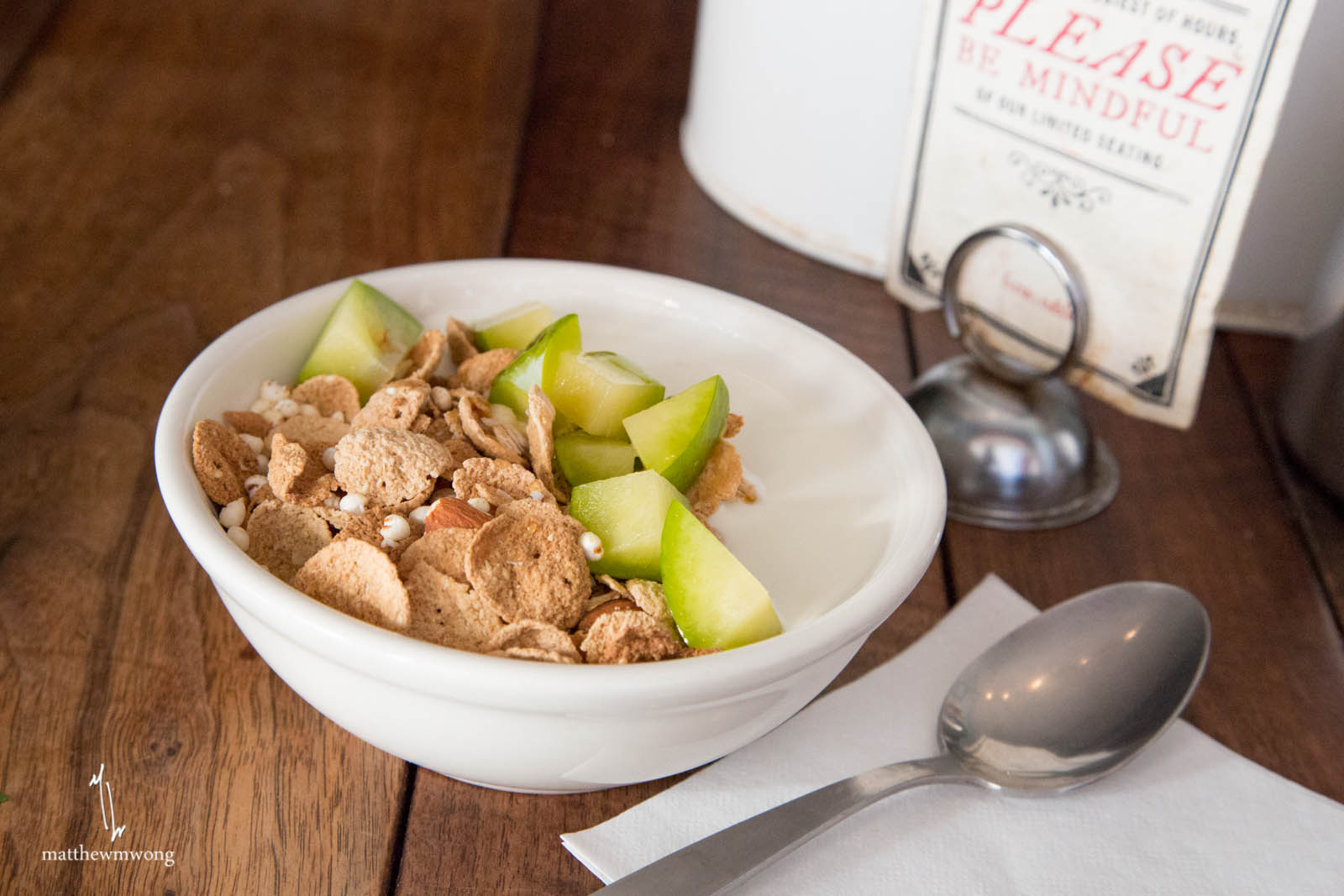 House Made Cereal - Creamy Yogurt, Honey, Fruit OTD