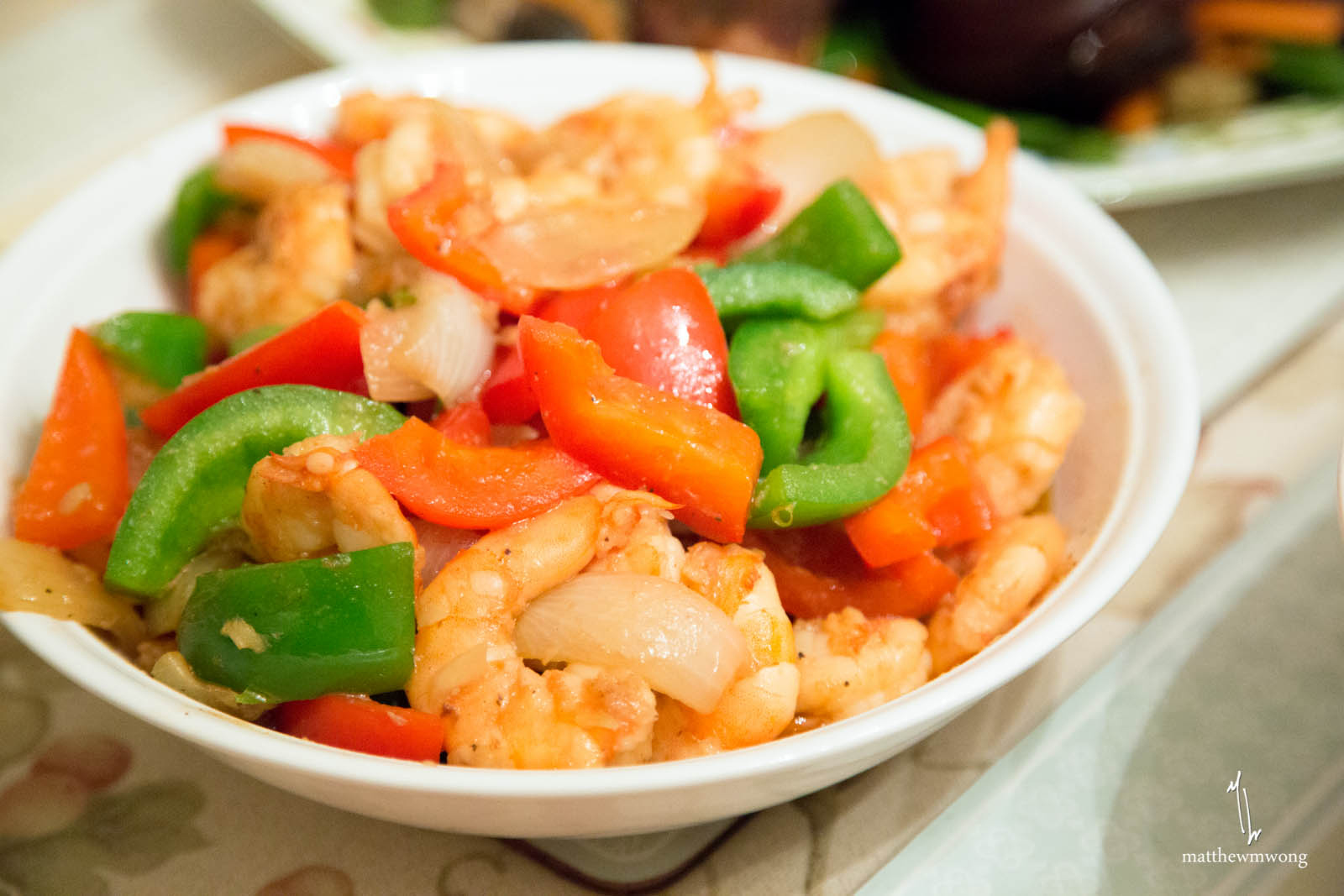 Shrimp and Bell peppers