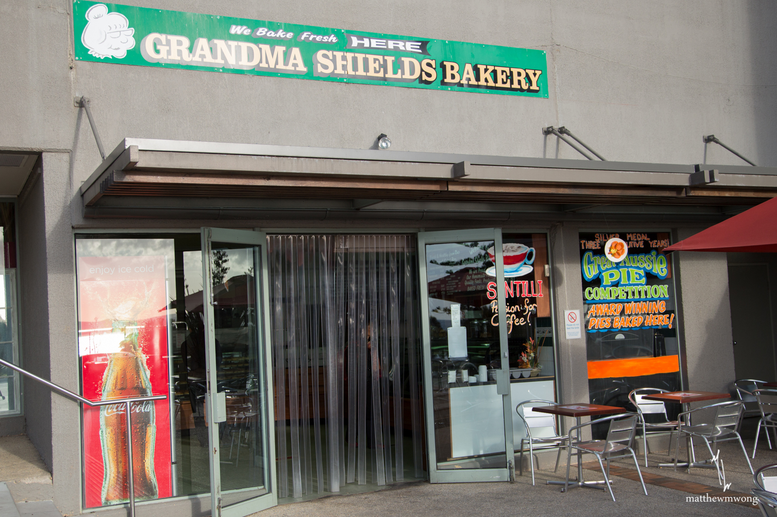 Grandma Shields Bakery, award winning pies