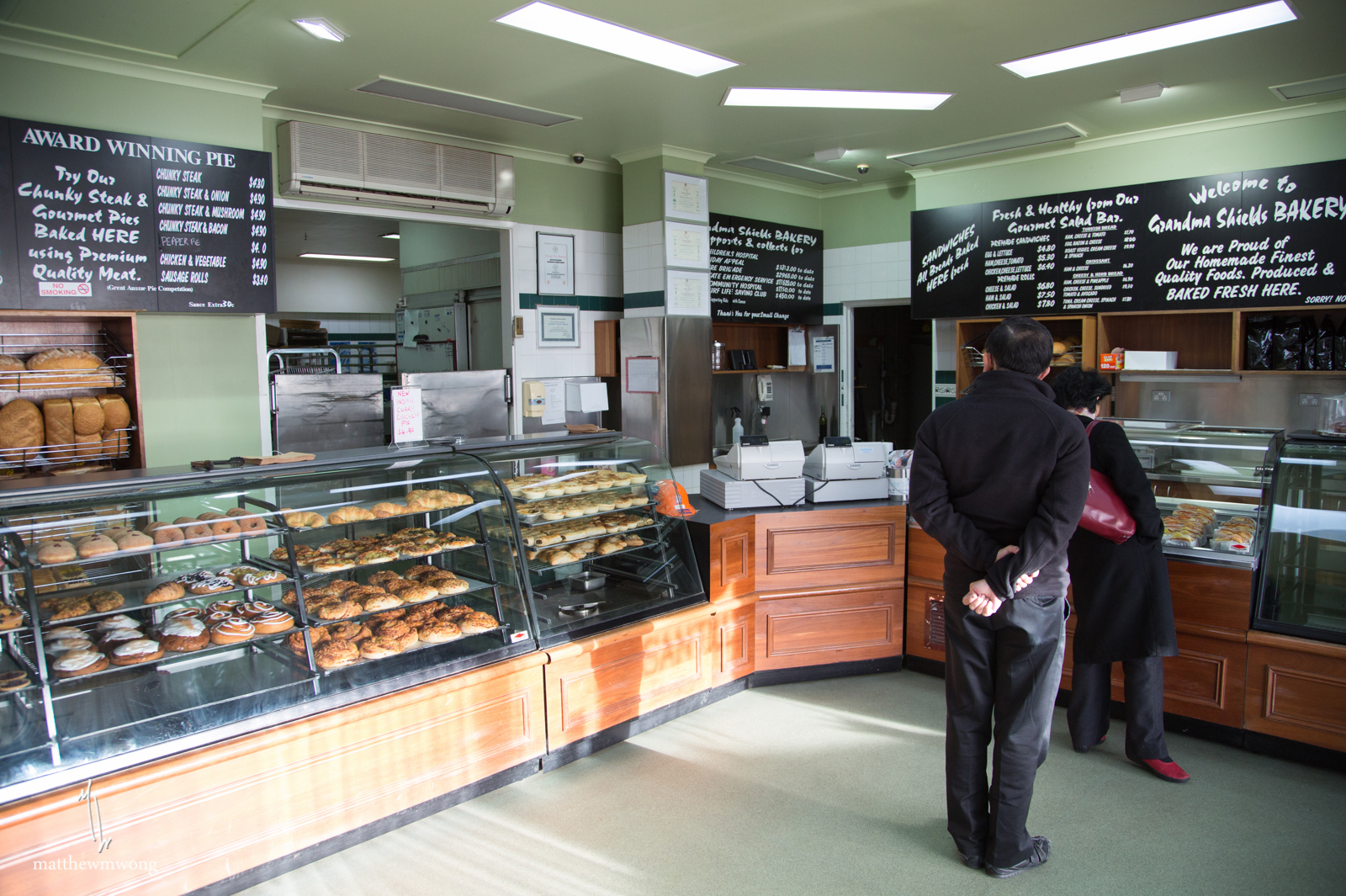 Inside Grandma Shields Bakery