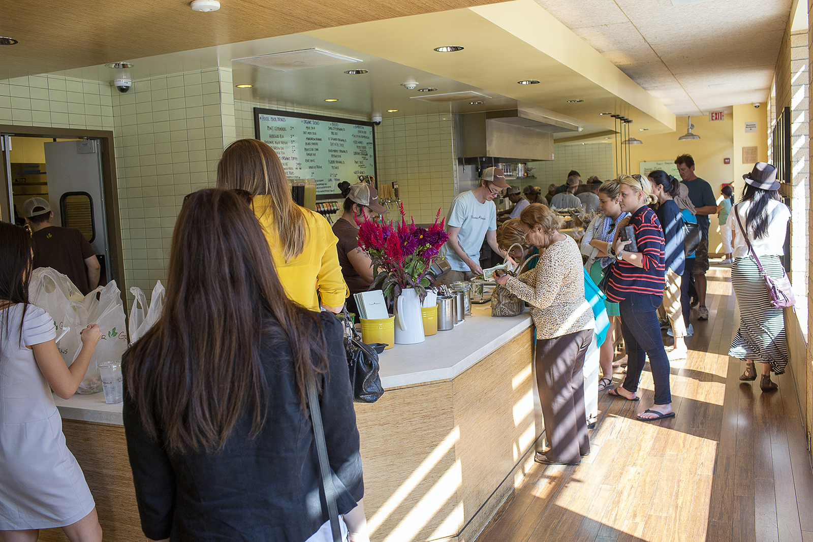 Inside Tender Greens