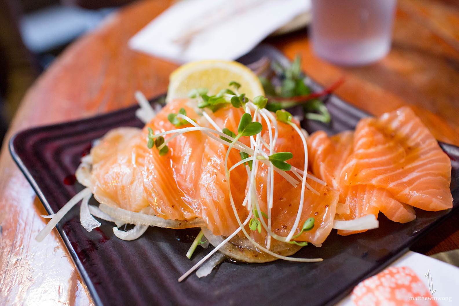 Salmon Carpaccio